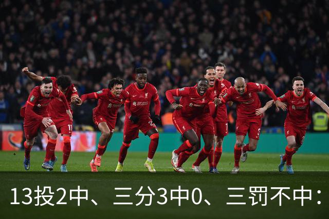 13投2中、三分3中0、三罚不中：7号秀上半场只拿6分